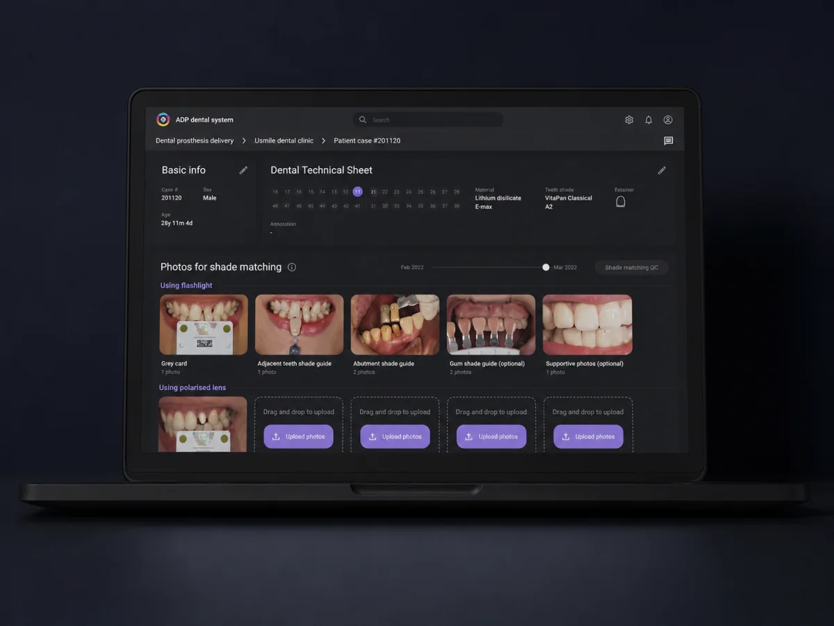 Dental practice management system